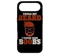 Custodia per iPhone Air Se tocchi la mia barba, toccherò le tue tette - Divertente