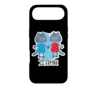 Custodia per iPhone Air Segno zodiacale Gemelli Tema gatti Astrologia Oroscopo