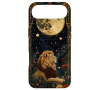 Custodia per iPhone Air Segno zodiacale Leone Art Deco Astrologia Celeste Luna Leone