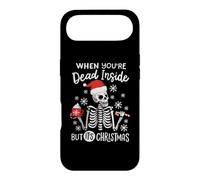 Custodia per iPhone Air Sei morto dentro ma è Natale Funny Skeleton Xmas