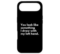 Custodia per iPhone Air Sembri qualcosa che disegno con la mano sinistra.