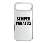 Custodia per iPhone Air Semper Paratus - Frase latina che significa "Sempre pronto"