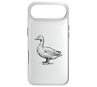 Custodia per iPhone Air Semplice Pocket Goose Design Farm Life Summer Sketch Art