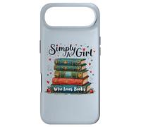 Custodia per iPhone Air Semplicemente una ragazza che ama i libri illustrazione