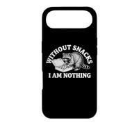 Custodia per iPhone Air Senza Snack I Am Nothing - Divertente Dicendo Ciambelle Procione Cibo