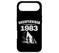 Custodia per iPhone Air Senza supervisione dal 1983 Retro anni '70 '80 Kid Nostalgia Compleanno