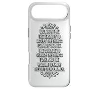 Custodia per iPhone Air Serenità Preghiera Parole Sobrietà Inspirational