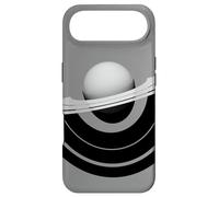 Custodia per iPhone Air Sfera con anelli e ombra come un pianeta