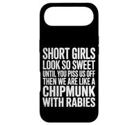 Custodia per iPhone Air Short Girls Sweet Until We're Chipmunks With Rabies -