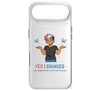 Custodia per iPhone Air Sì, ho cambiato la tua delusione è notato Umorismo Trans Pride