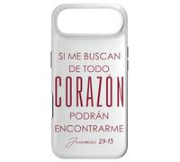 Custodia per iPhone Air Si me buscan de todo corazón, podrán encontrarme.