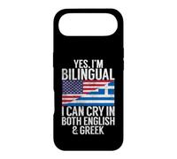 Custodia per iPhone Air Sì, sono bilingue, posso piangere sia in inglese che in greco