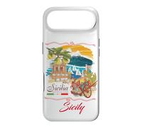Custodia per iPhone Air Sicily Sign I Love Sicily, Sicily Italy Illustration Graphic