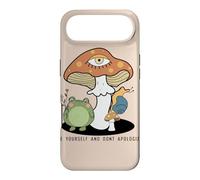 Custodia per iPhone Air Sii te stesso non scusarti Cottagecore Frog