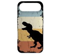 Custodia per iPhone Air Silhouette retrò del dinosauro T-Rex
