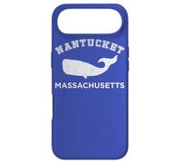 Custodia per iPhone Air Silhouette vintage di balena di Nantucket Massachusetts