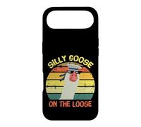 Custodia per iPhone Air Silly Goose On The Loose Funny Saying Vintage