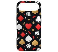 Custodia per iPhone Air Simboli di carte da gioco classici e icone dei dadi Scatter Design