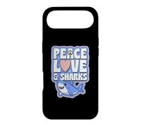 Custodia per iPhone Air Simbolo di pace amore e squali cuore pace