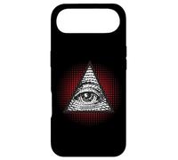 Custodia per iPhone Air Simbolo segreto della piramide mistica degli Illuminati dell'occhio che vede