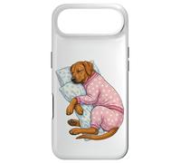 Custodia per iPhone Air Simpatico cane Rhodesian Ridgeback che dorme in pigiama