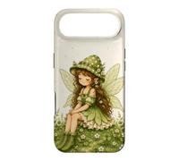 Custodia per iPhone Air Simpatico caso verde della natura capricciosa di Cottagecore dei funghi