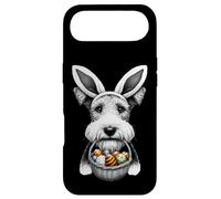 Custodia per iPhone Air Simpatico coniglietto orecchie filo Fox Terrier cane Pasqua uovo caccia proprietario