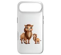 Custodia per iPhone Air Simpatico design a forma di cammello con mamma e bambino