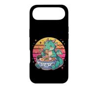 Custodia per iPhone Air Simpatico drago kawaii che mangia ramen noodles design