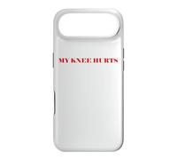 Custodia per iPhone Air Simple Funny gym workout quote My Knee Hurts