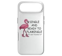 Custodia per iPhone Air Single and Ready to Flamingle Flamingo Let's Get Flocked Up