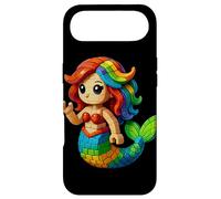 Custodia per iPhone Air Sirena Mattoni Costruttore Costruzione Giocattoli Fantasy Ragazze