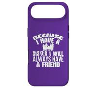 Custodia per iPhone Air Sister Bond Family Love Quote Friend