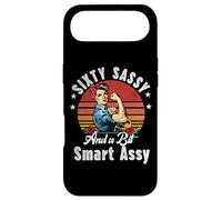 Custodia per iPhone Air Sixty Sassy and a Bit Smart Assy 60th Birthday Women Mom