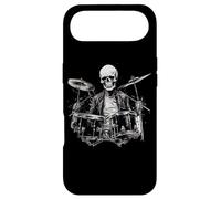 Custodia per iPhone Air Skeleton Drummer Guy Rock And Roll Band Rock On Drum Kit