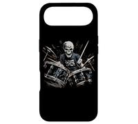 Custodia per iPhone Air Skeleton Drummer Guy Rock And Roll Band Rock On Drum Kit
