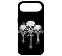 Custodia per iPhone Air Skeleton Goth & Skull Cross Alt Aesthetic Emo Vibes