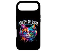 Custodia per iPhone Air Slappa Da Bass Fun Cat indossa cuffie EDM DJ Rave Design