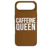 Custodia per iPhone Air Slogan divertente per amanti del caffè della regina della caffeina