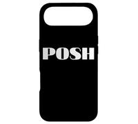 Custodia per iPhone Air Slogan POSH Elegante Minimalista Chic Grafica