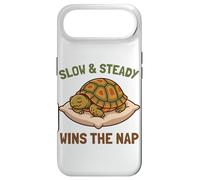 Custodia per iPhone Air Slow And Steady Vince The Nap Funny Sleeping Box Turtle Lazy