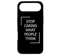 Custodia per iPhone Air Smetti di preoccuparti di ciò che la gente pensa