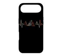 Custodia per iPhone Air Snowbike Battito cardiaco Vintage ECG Cardiogramma Retro