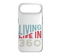 Custodia per iPhone Air Snowboard divertente Vivere la vita a 360 gradi
