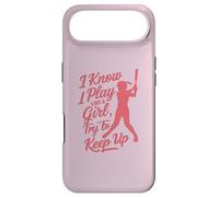 Custodia per iPhone Air So di giocare come una ragazza Cerco di continuare a potenziare il softball