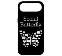 Custodia per iPhone Air Social Butterfly Networking Connessione ai social media