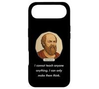 Custodia per iPhone Air Socrate disse: "Non posso insegnare solo a far pensare alle persone" (Dark)