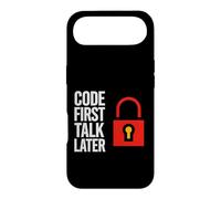 Custodia per iPhone Air Software Developer Code First Talk Later
