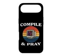 Custodia per iPhone Air Software Developer Compile & Pray Retro Coder