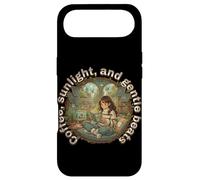 Custodia per iPhone Air Solarpunk Cozy Lofi Estetic Coffee, luce del sole e battiti